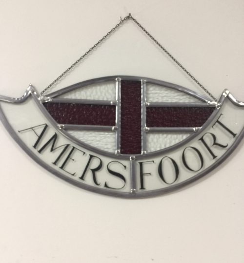 Het stadswapen van Amersfoort.