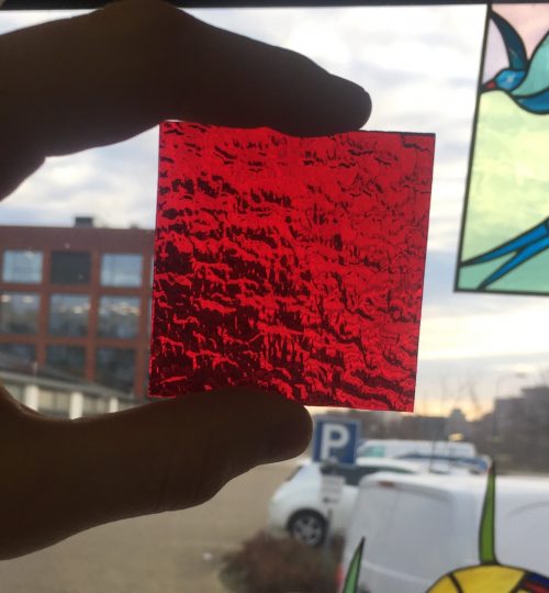 maar het begon allemaal met het uitkiezen van het juiste glas.