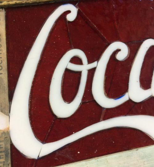 Het moeilijkste waren de letters vanwege alle kleine stukjes.